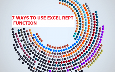 7 WAYS TO USE EXCEL REPT FUNCTION