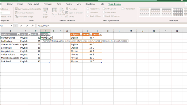XLOOKUP IF NOT FOUND