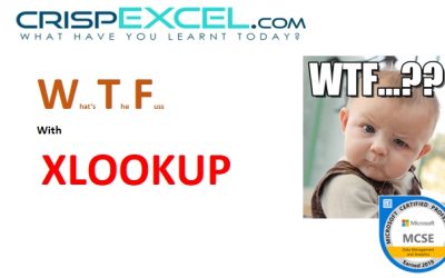 What’s The Fuss with XLOOKUP Function