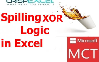 XOR logic in Excel