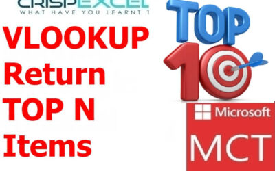 VLOOKUP To Return The Top N Items